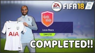 FIFA 18 : Winter OTW Lucas Moura SBC Completed With Reward Packs!!