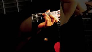 Classical Guitar Music Bourree j.s bach #shorts