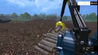 FS 15 Buffalo with Bruks 806 Wood Chipper