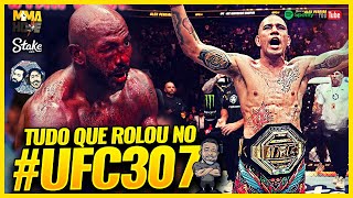 TUDO QUE ROLOU NO #UFC307 : PEREIRA VS. ROUNDTREE | Ep. 622