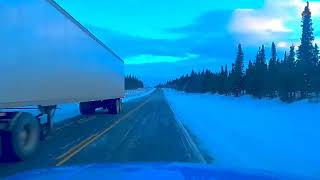 Drive to Donnelly campground . Richardson highway Alaska