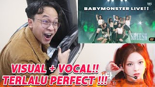 BABYMONSTER - 'Intro+SHEESH' @Inkigayo REACTION!!