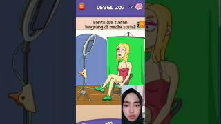 BANTU DIA SIARAN LANGSUNG DI MEDIA SOSIAL ? #games #braindom3 #braindom2 #braindom2gamelevel