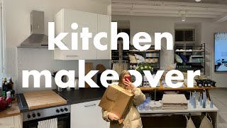 re-tile my brand new kitchen with me cus life's short | apartment diaries