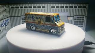 Hot Wheels US Postal Service Hauler Custom