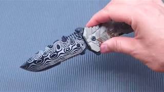 PK6 One Hand Knife Semiautomatic - Pocket Knives