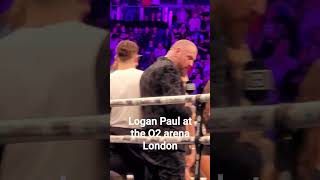 Logan Paul at the O2 arena