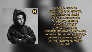 Mostro - Sai che cazzo me ne frega (Lyrics Video)