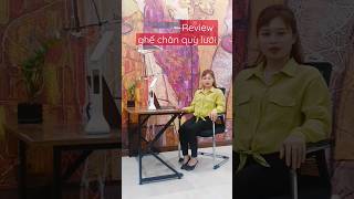 Review ghế chân quỳ chất liệu lưới giá rẻ #ghechanquy #gheluoi #ghế