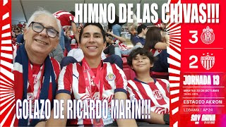 Chivas 3-2 Necaxa J13 AP 2024 (Himno Oficial de las Chivas) 22-Oct-2024