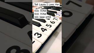 Tell Laura I Love Her // piano