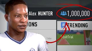 HOW TO MAKE ALEX HUNTER TWITTER FAMOUS! (FIFA 17 The Journey)