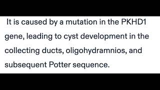 Congenital and Cystic Disorders of the Kidney: An Overview