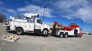 Heavy Duty Tow!! Bucket Truck Hook n Tow W/Timelapse