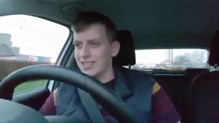 TallVideos' Steams While Driving His Car Through Fife.