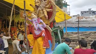 🤯 इंदौर सबसे बड़ी शानदार गणेश जी मूर्ति 2023।।ganesh ji murti ratlam 2023।ganesh ji murti indore 2023