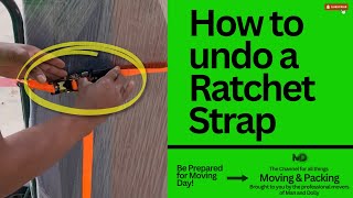 How to undo a Ratchet Strap