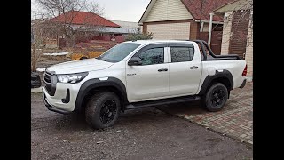 Тюнинг пикапа Toyota Hilux в базовой комплектации