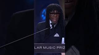 Wise words from Nile Rodgers as he gave his acceptance speech at the ceremony❤️