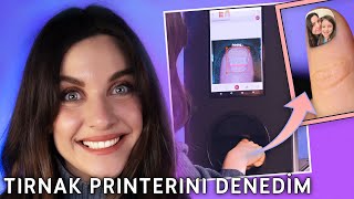 INSTAGRAMDAKİ TIRNAK YAZICISINI DENEDİM! 💅🏼😱 ft. MERYEM CAN, AĞIR MİMAR