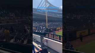 Kauffman Stadium 7th inning Stretch #kauffmanstadium #kansascityroyals