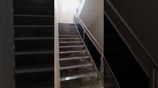 Dark Grey Glass Railing #reels #trending #shortvideo #india #fyp  #trend#youtubeshorts #shorts#short