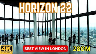 Best view in London 280m | HORIZON 22