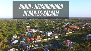 Dar es salaam | Drone Footage | Bunju  Neighborhood