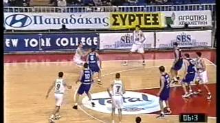 ΠΑΟ-ΤΣΙΜΠΟΝΑ ΖΑΓΚΡΕΜΠ  73-62(2000)  3/5