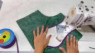 Model Blouse Designs || Blouse Ka Design I|Cutting And Stitching Back Neck Blouse Design || Blouse