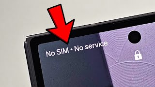 Samsung Galaxy Z Fold 6 Not Detecting or Reading SIM Card? SOLVED