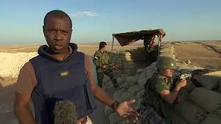 ■ kurdistan  frontline peshmerga soldiers BBC