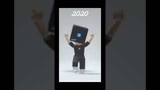 The evolution of my Roblox