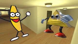 Dancing  Triangle And Banana Nextbot Gmod