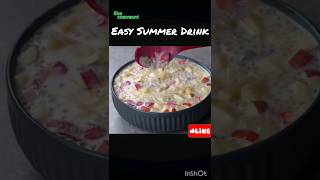 Easy Summer Drink #viral #recipe #shorts #subscribe #howtomake #ytshorts #summer #love #cooking #new