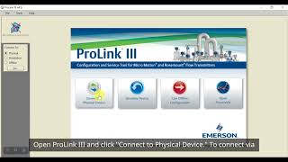 How to Log Data in ProLink III Pro for Any Micro Motionᵀᴹ Transmitter