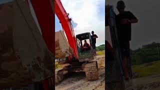 operator excavator baru belajar