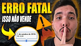 O ERRO FATAL QUE TODO AFILIADO INICIANTE COMETE