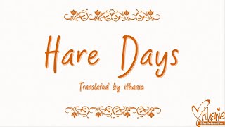 BACK-ON - Hare Days (Lirik Terjemahan Indonesia)