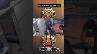 PERAMPOK BERPISTOL #cctv #cctvcamera #kriminal