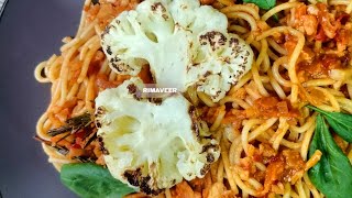 Spaghetti cauliflower 🍝🍝🍝