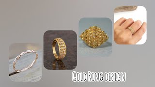 Gold ring design #design #trending #latest #descent