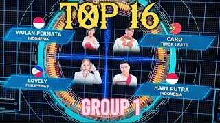 ANALYSA PESERTA TOP 16 GROUP 1 DA ASIA 6! ANTARA HARI DAN WULAN SIAPA YANG AMAN?