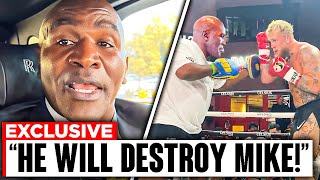 Evander Holyfield FIRST WORDS After TRAINING Jake Paul For Mike Tyson FIGHT