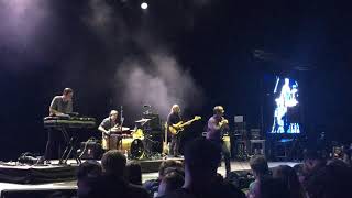 Future Islands New Song performed at Philadelphia, Dell Center.