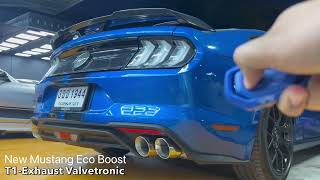 ท่อวาล์ว New Mustang Ecoboost By T1-Exhaust