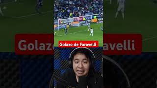 Golazo de Faravelli de Cruz Azul ⚽ #fútbol #futbolinternacional #ligamx #cruzazul #tafut07