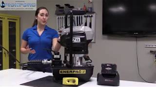 Hydraulic Cylinder Pumps - ZC Series High Performance Battery Powered - Enerpac