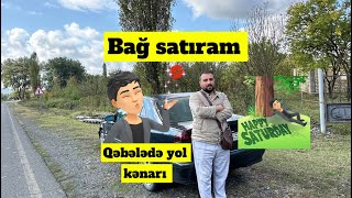 Qəbələdə magistral yol üstündə torpaq sahəsi 2.50 hektar içində ev meyvə ağacları dəyərindən ucuz.