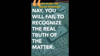 Quotation From Ibn Arabi | Reviver Of Religion #shorts